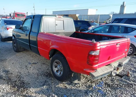 2002 Ford Ranger Xlt from USA, damaged, VIN 1FTYR44E02TA31482